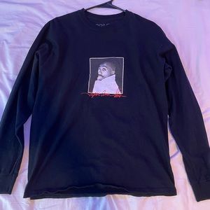 2 PAC Black Long Sleeve